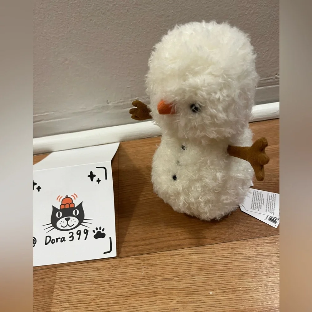✨ Jellycat Authentic Little Snowman  – New – Christmas Gift🎄 - Picture 2 of 5